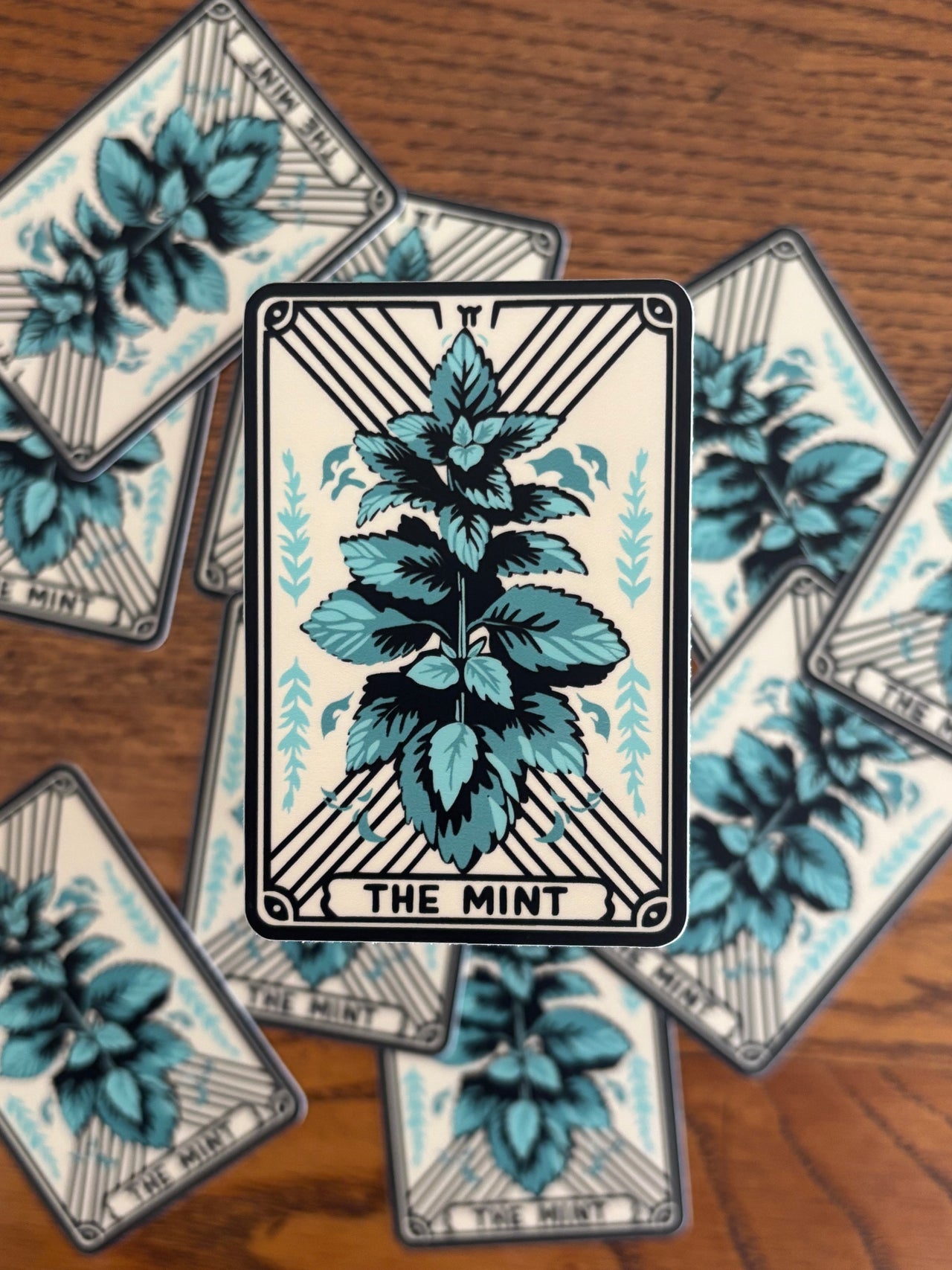 Tarot Card ‘The Mint’ Vinyl Sticker