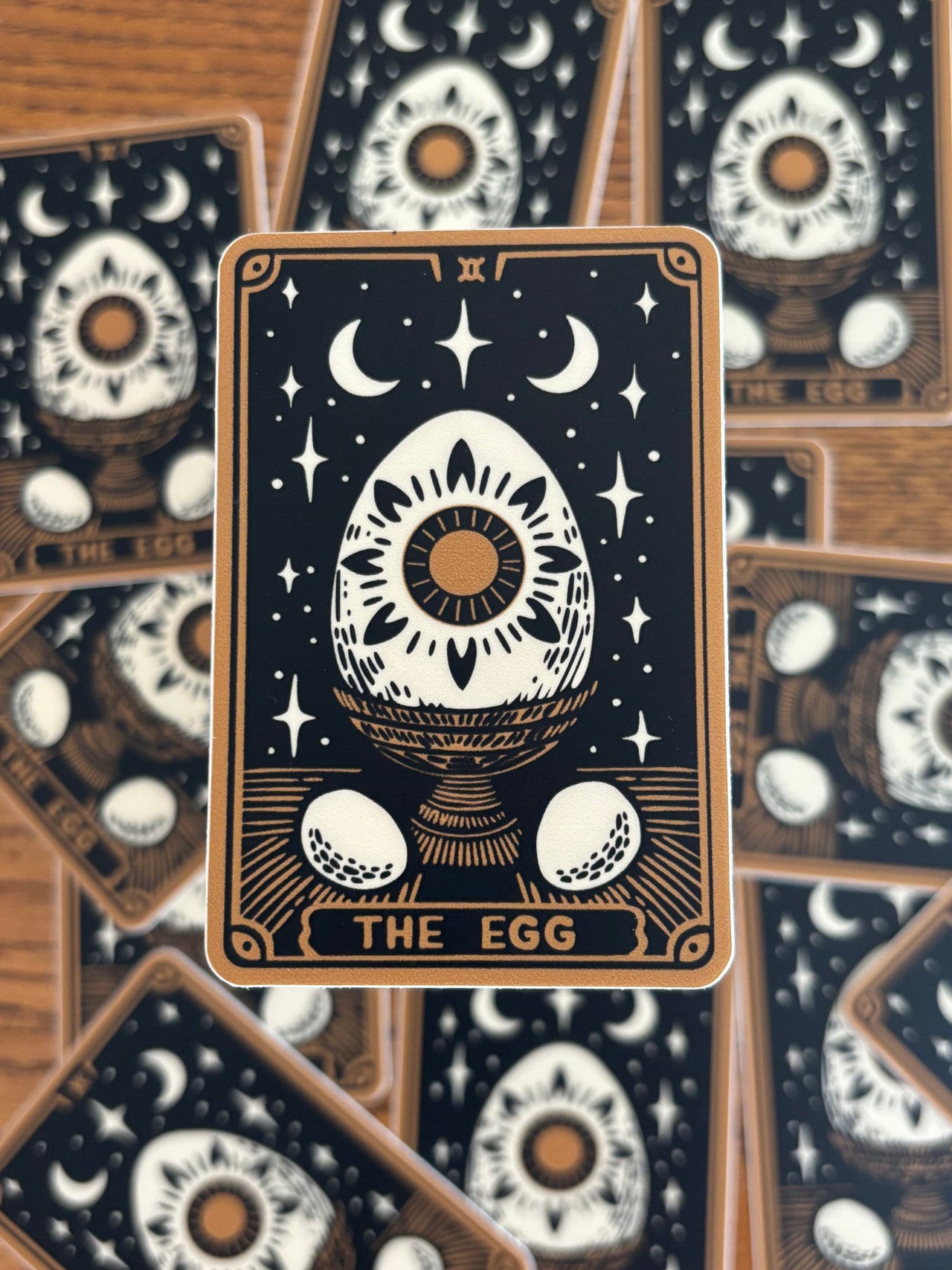 Tarot Card ‘The Egg’ Vinyl Sticker