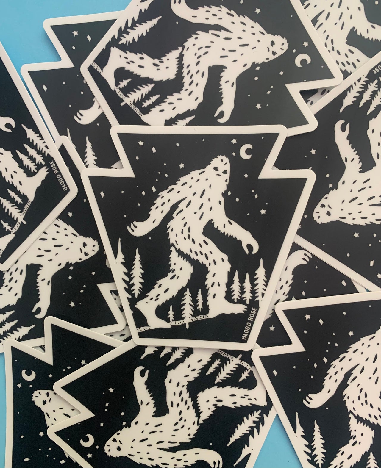 Keystone Bigfoot Sasquatch Vinyl Sticker