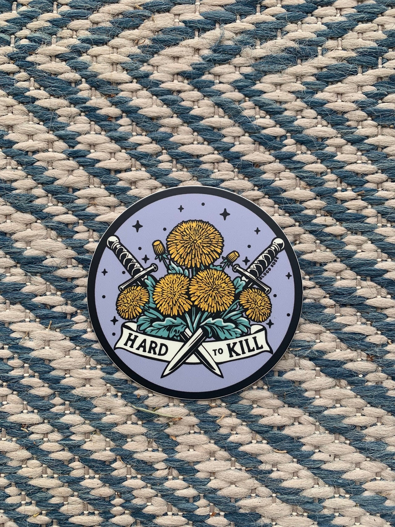 Dandelion “Hard to Kill” Vinyl Sticker