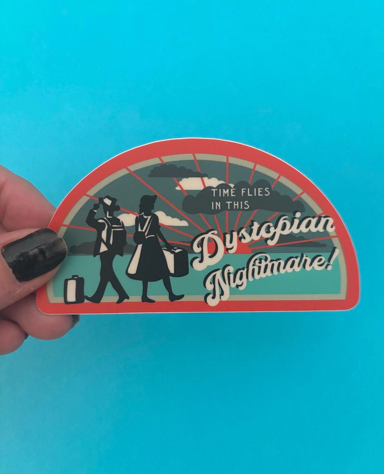 Dystopian Nightmare Vinyl Sticker