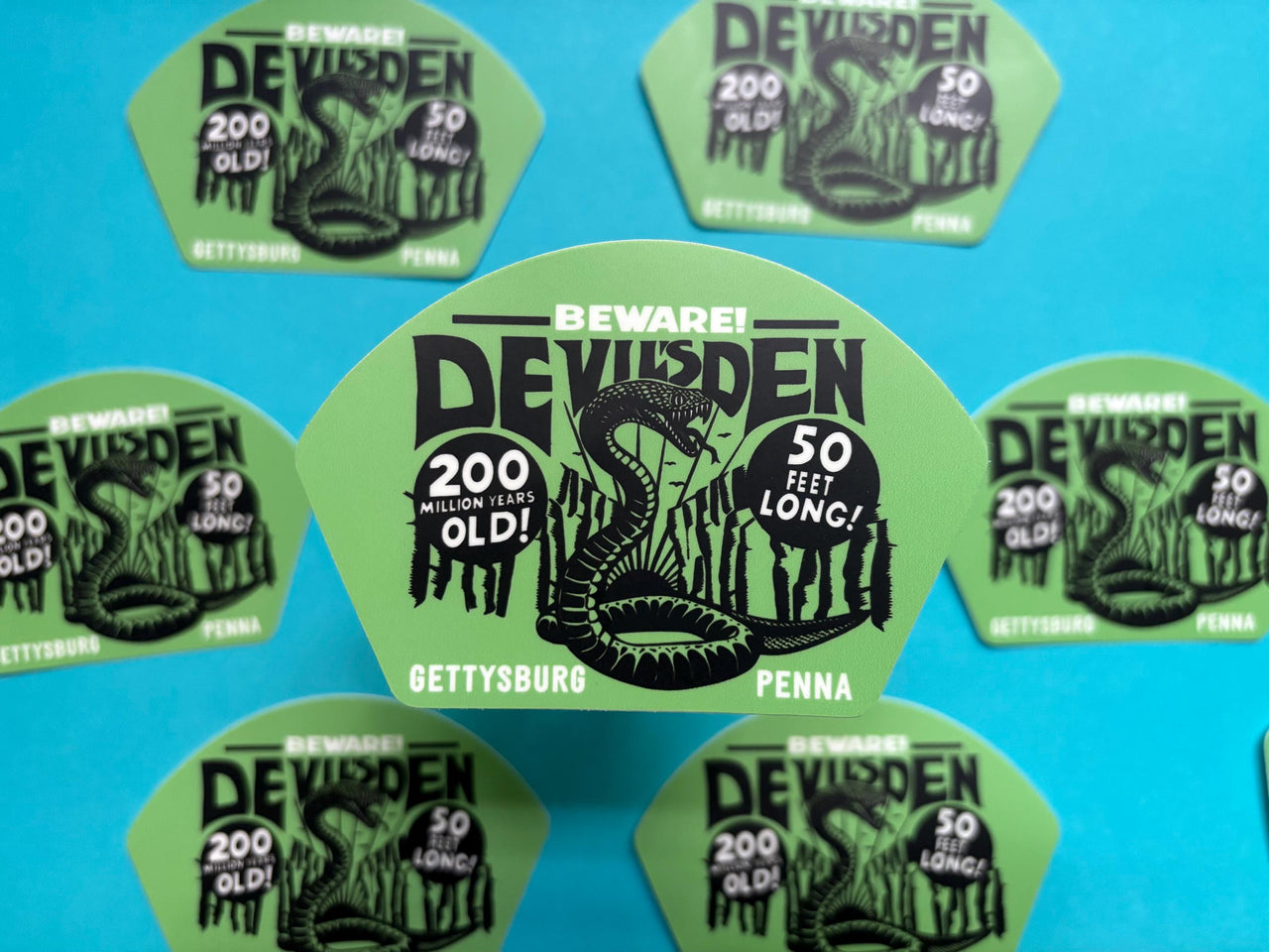 Gettysburg ‘Devil’s Den’ Vinyl Sticker