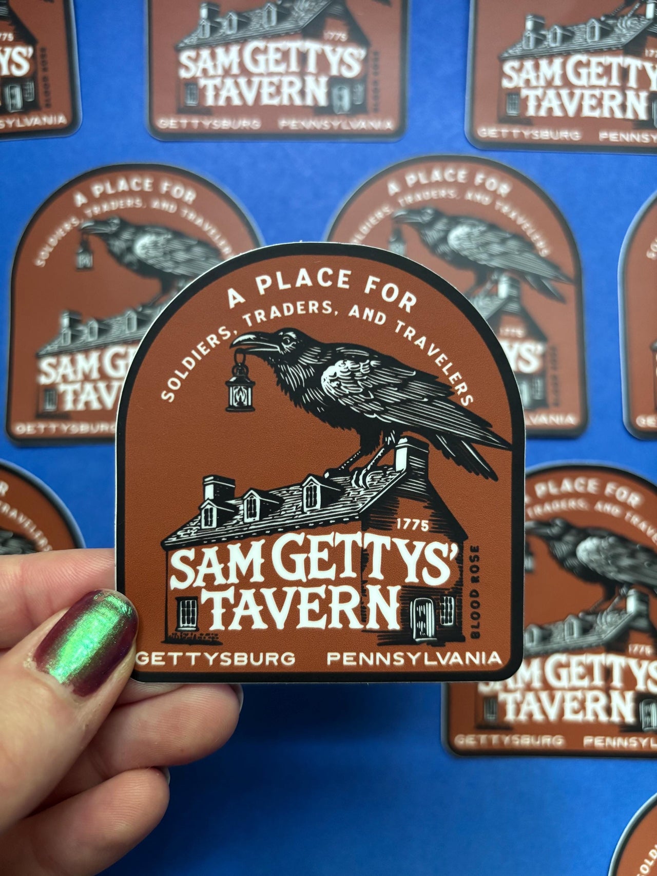 Gettysburg Sam Gettys’ Tavern Vinyl Sticker