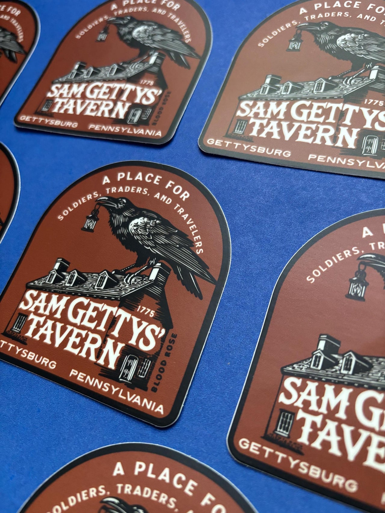 Gettysburg Sam Gettys’ Tavern Vinyl Sticker