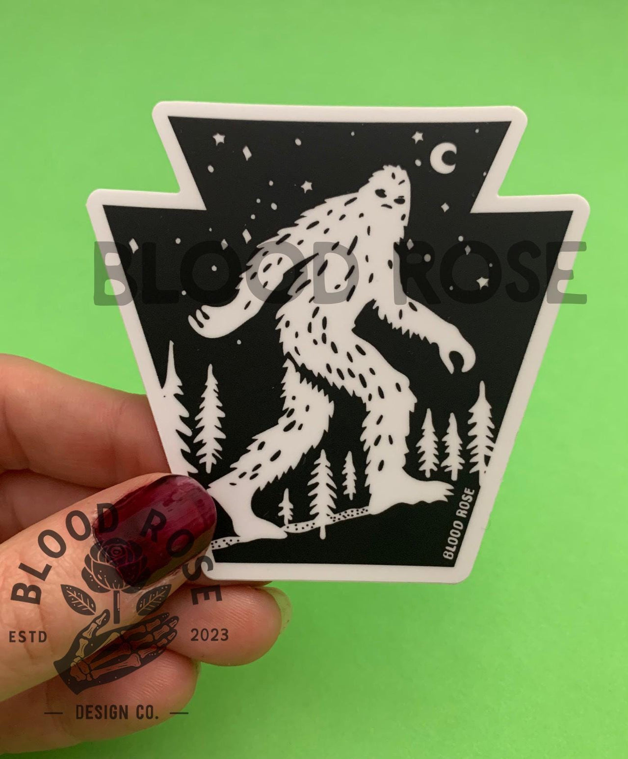 Keystone Bigfoot Sasquatch Vinyl Sticker