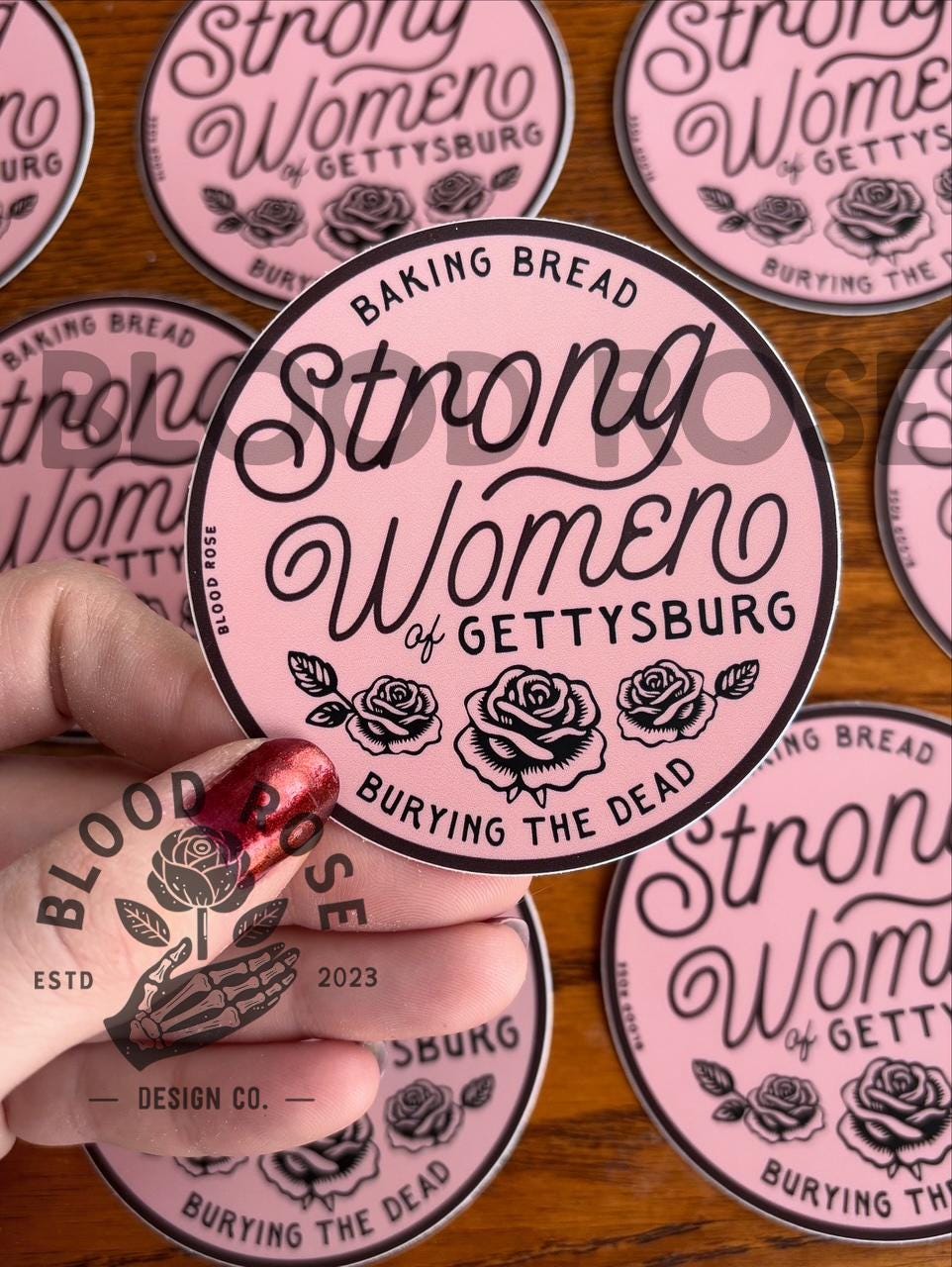 "Strong Women of Gettysburg" Vinyl Sticker