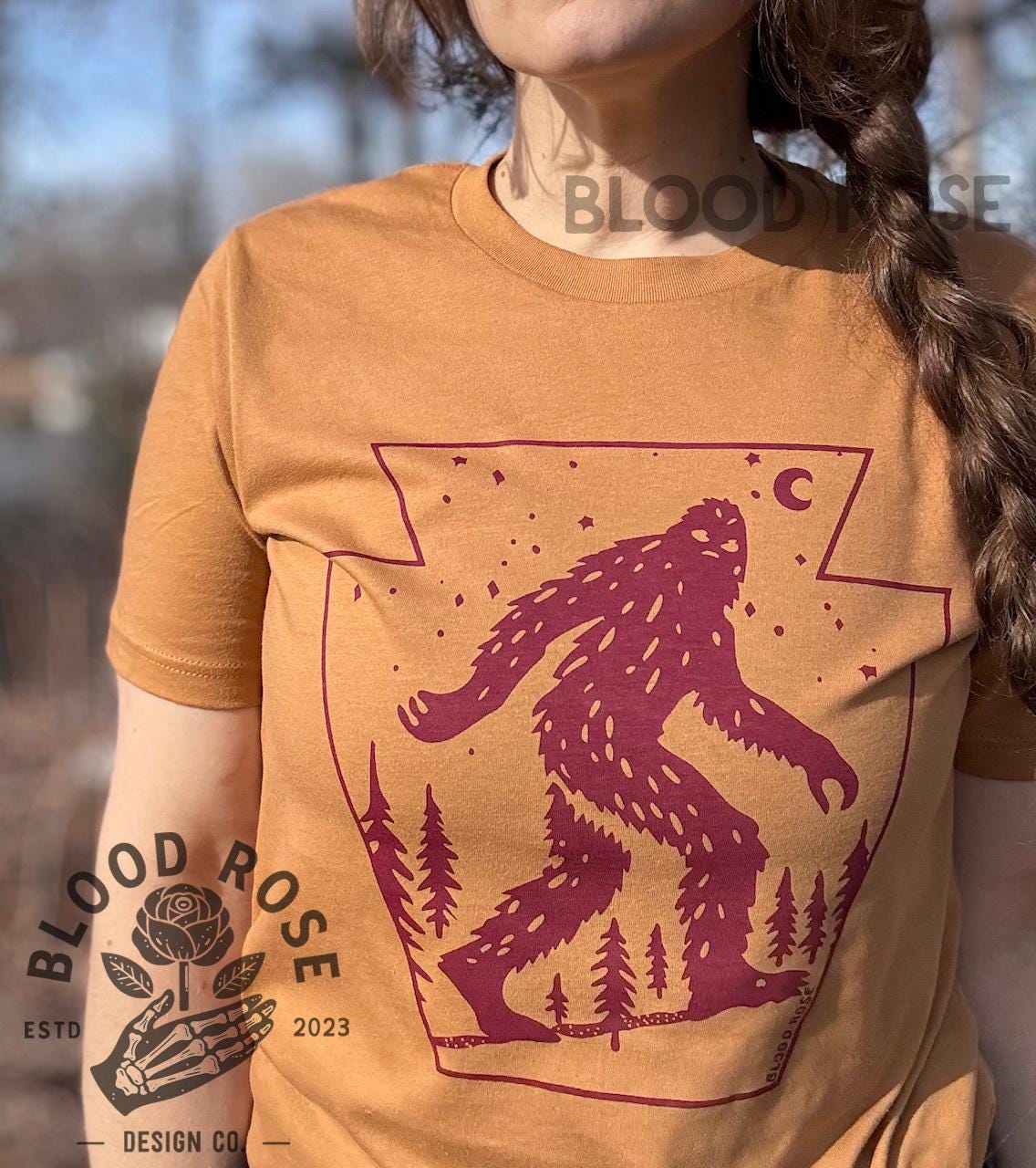 "Keystone Bigfoot" Crewneck Tee
