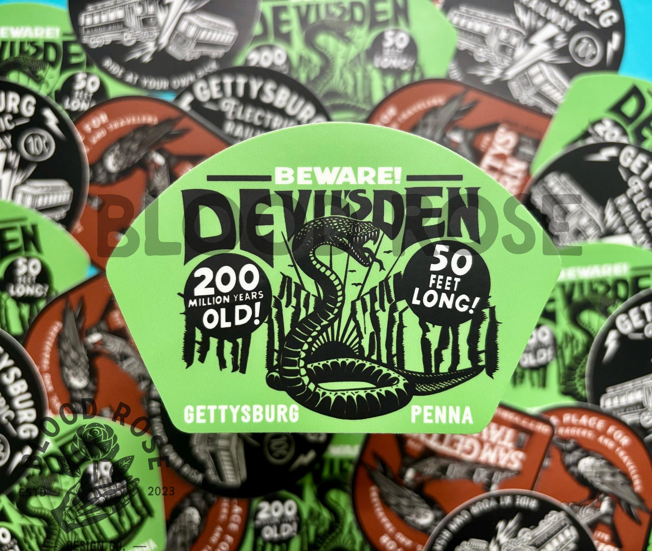 "Devil’s Den- Gettysburg PA" Vinyl Sticker