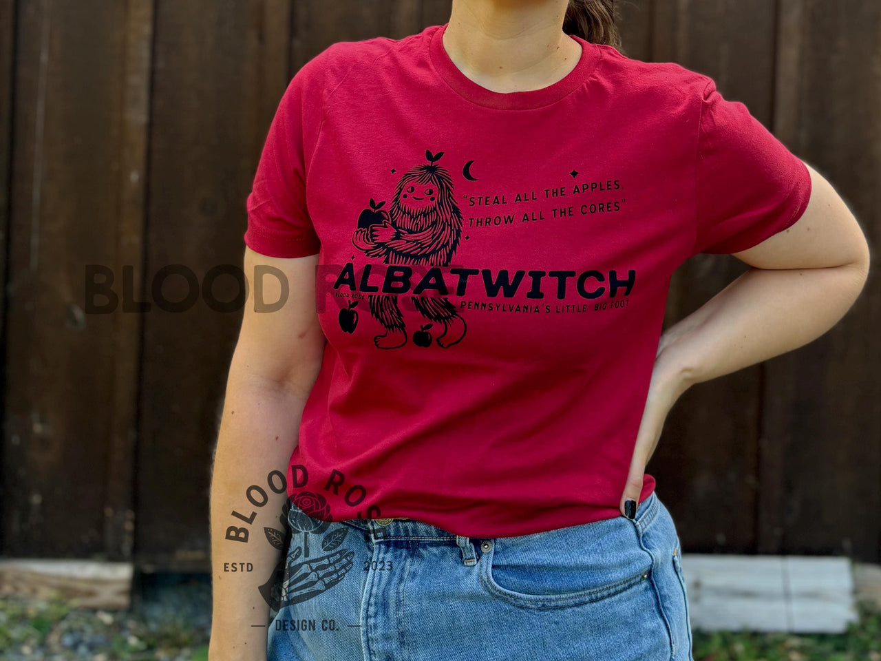 Albatwitch T-shirt, Pennsylvania Cryptid, Unisex Bella Canvas Tee
