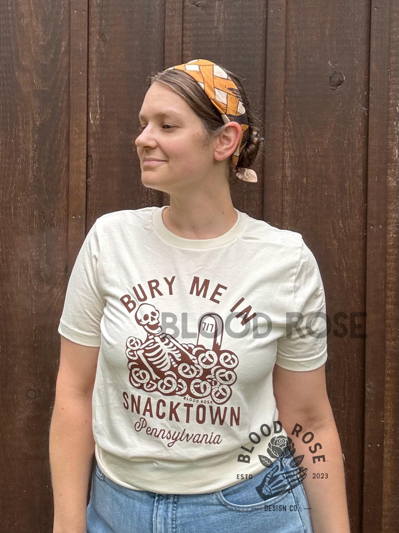 "Bury Me in Snacktown Pennsylvania" Crewneck Tee