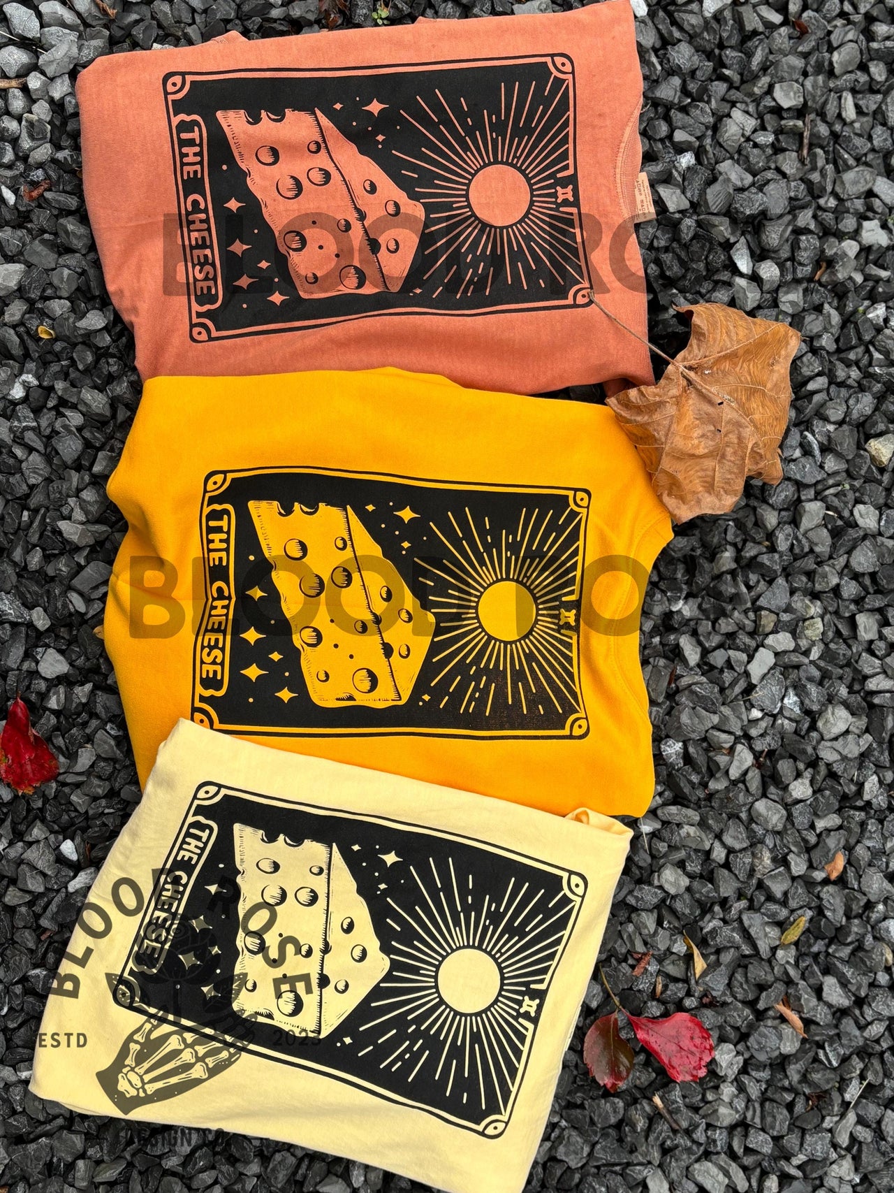 Cheese Tarot Card T-Shirt – Witchy Comfort Colors Tee