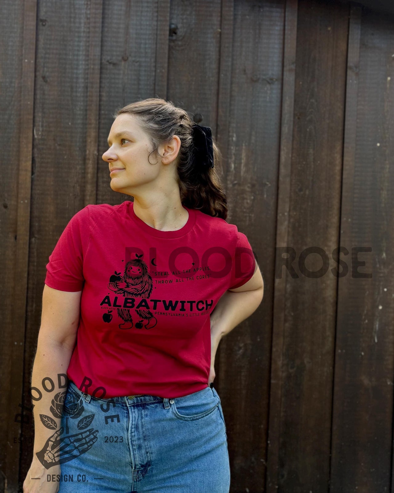 Albatwitch T-shirt, Pennsylvania Cryptid, Unisex Bella Canvas Tee