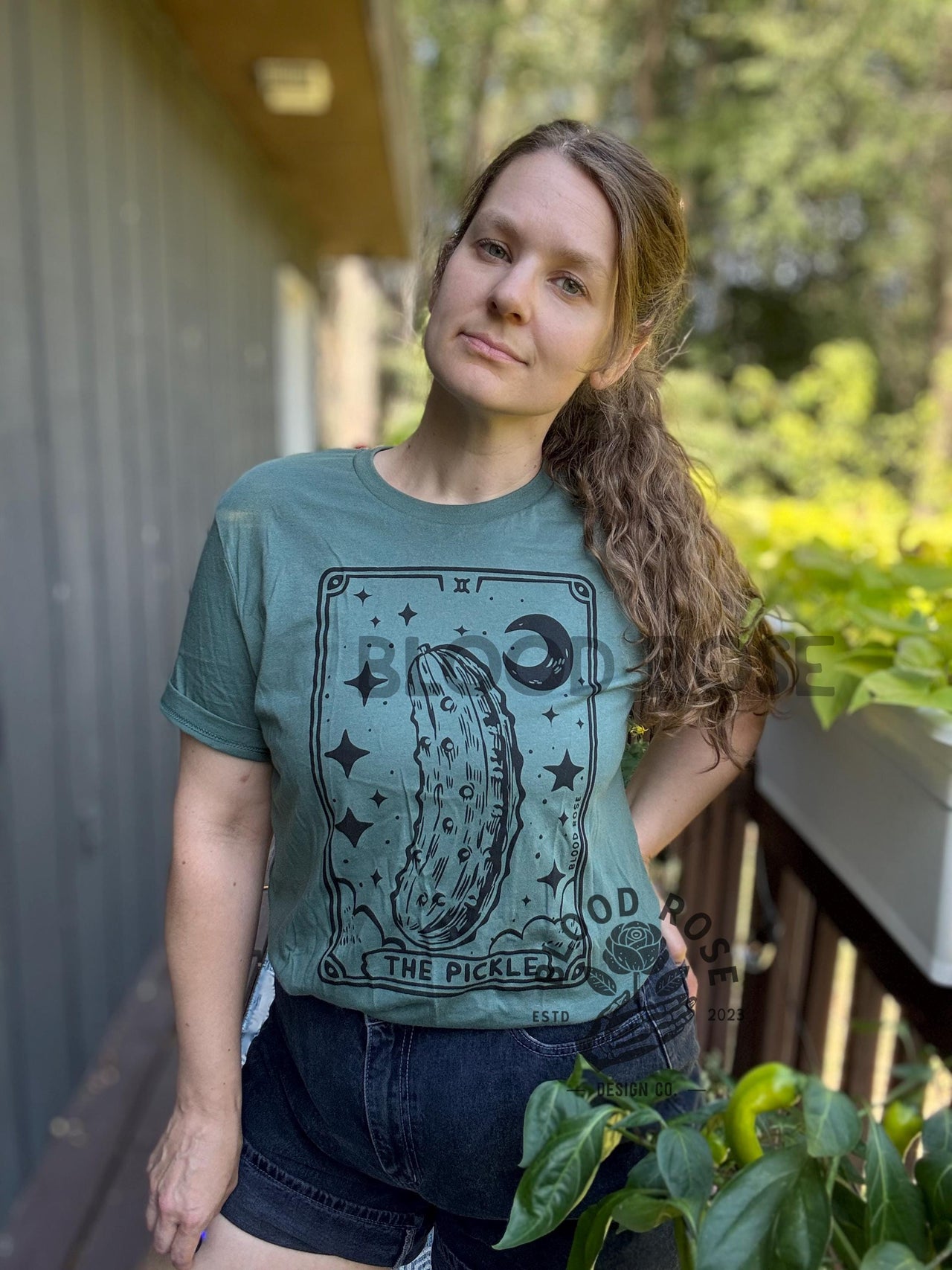 "Tarot Card- THE PICKLE" Tee