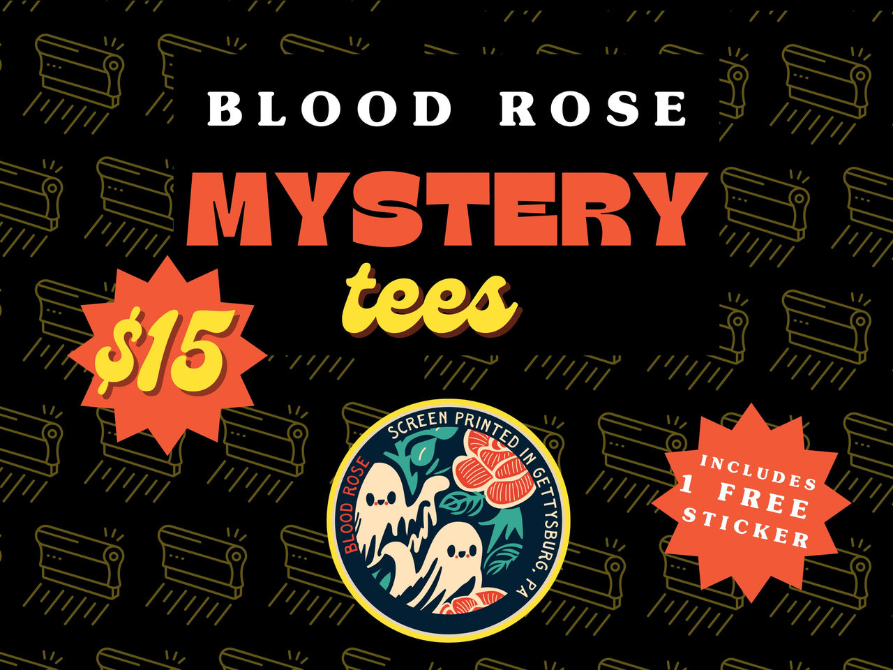 "Blood Rose Mystery" Tee