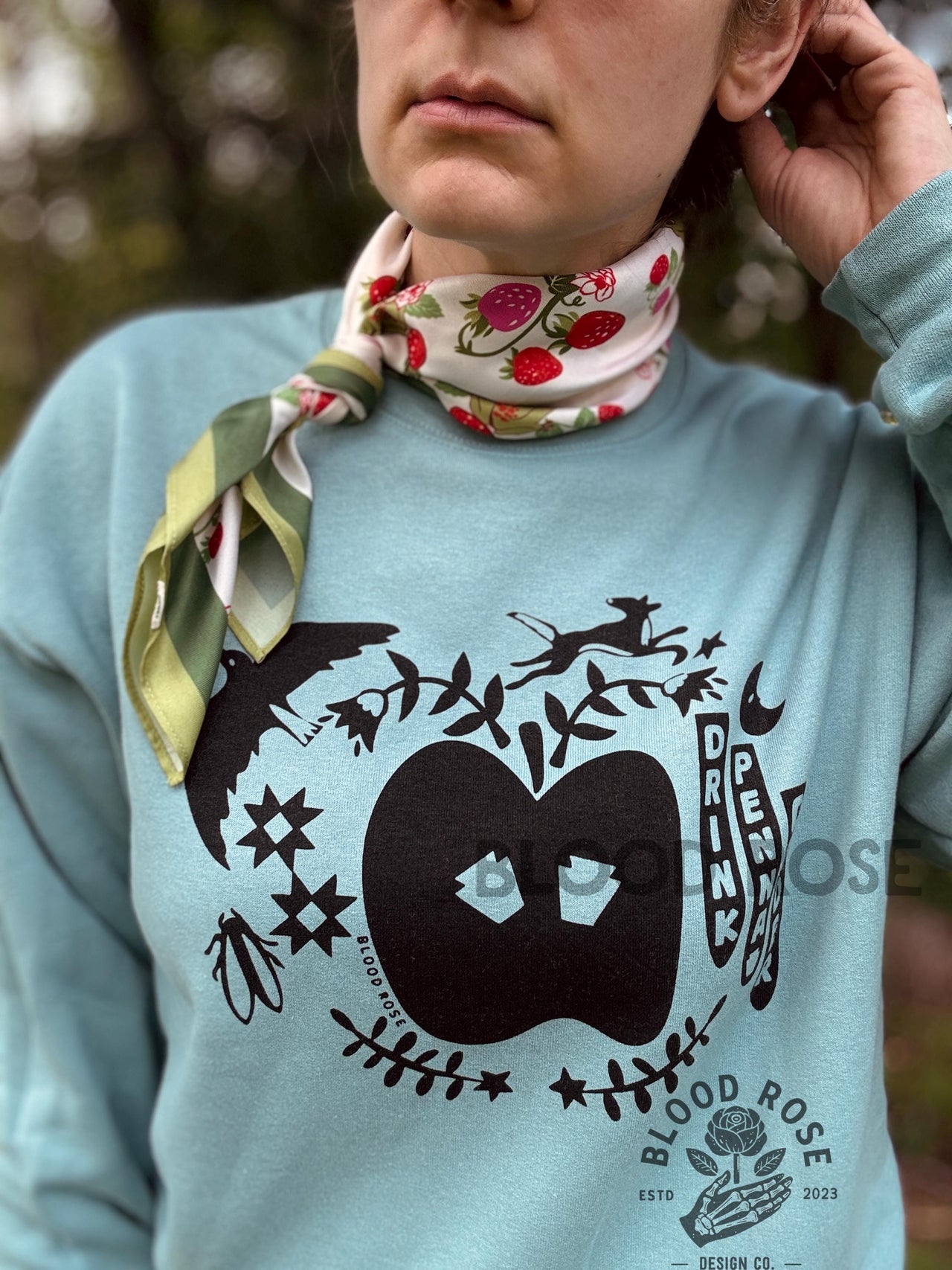 "Drink Penna Cider" Crewneck Tee