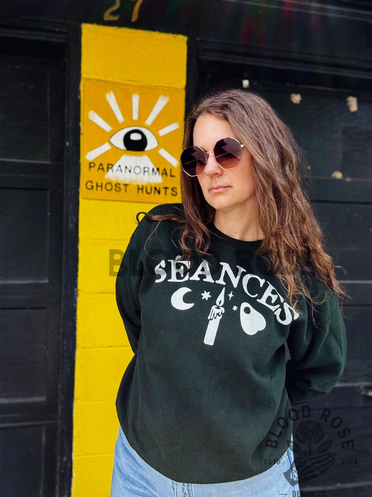Seances Sweatshirt, Gettysburg PA Haunted Places Ghost Tours
